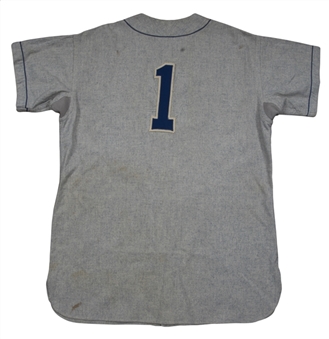 1943-44 Philadelphia As Game Used Flannel Road Jersey